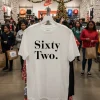 Sixty Two Text White T Shirt