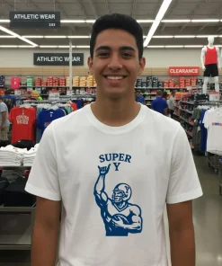 Super Y Brigham Young University White T Shirt 1