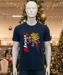 The Answer Allen Iverson Philadelphia 76Ers Graphic Art T   Black T Shirt