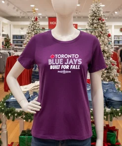 Toronto Blue Jays Built For Fall 2025 MLB American style t-shirt