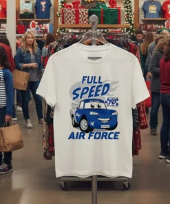 Vive La Fete Full Speed Air Force Falcons White T Shirt 1