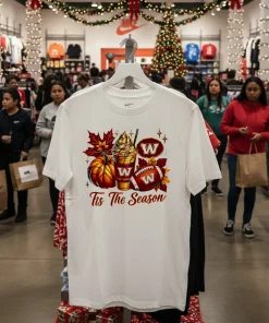 Washington Commanders Tis The Season halloween American style t-shirt