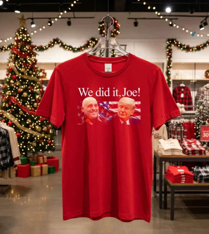 We Did It Joe Trump   Red T Shirt