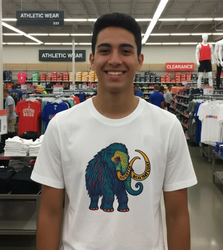 Widespread Panic Big Wooly Mammoth Yougota Wear That Coat White T Shirt