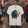 Widespread Panic Big Wooly Mammoth Yougota Wear That Coat White T Shirt