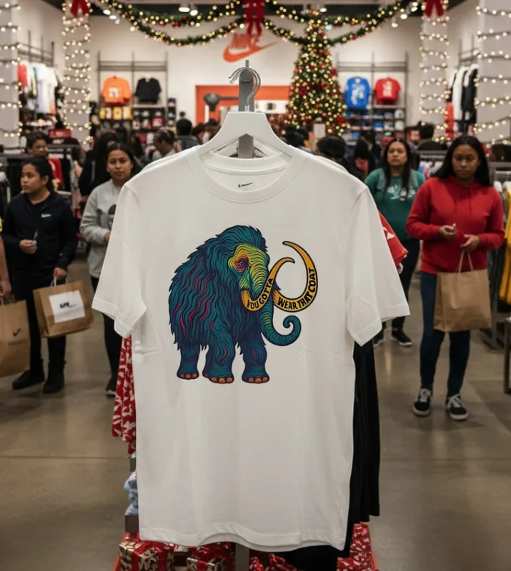 Widespread Panic Big Wooly Mammoth Yougota Wear That Coat White T Shirt